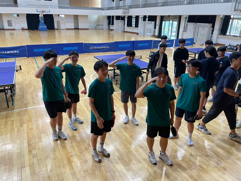 2025 학교스포츠클럽 탁구 대회 출전(2025.05.31.)